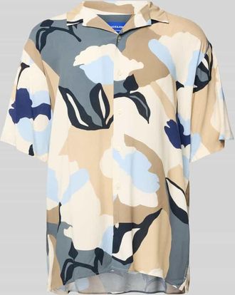 Jack & Jones Jack & Jones Regular Fit Freizeithemd mit Resortkragen Modell LUKE in Beige, Größe S