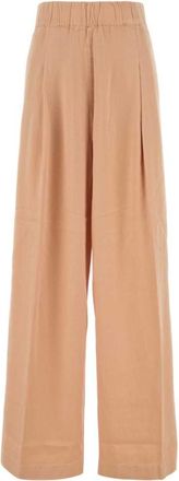 Dries Van Noten Salmon Cupro Blend Pila Wide-leg Pant