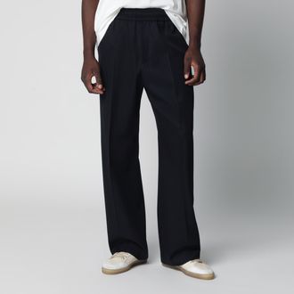 Golden Goose Pantaloni sartoriali a gamba dritta blu scuro