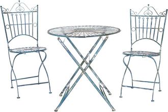 Safavieh Belen 3Pc Outdoor Bistro Set