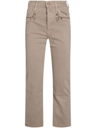 Mother Straight jeans - Beige