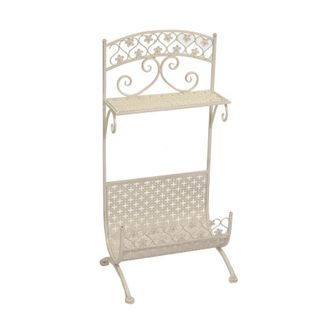 Vacchetti Vacchetti - Revistero Letizia De Metal Blanco Cm31x42h85