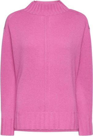 Elena Miro Turtleneck Trui - Dames - Coltruien - Roze - M - Wol - Truien & Vesten