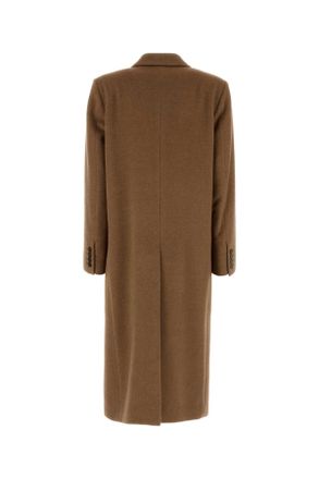Blaze Womens Camel Mylius Heck Coat Cappotti