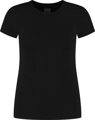 Lune Active Womens Mila Soft Tee In Black