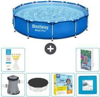 Bestway Piscina Bestway Steel Pro Redonda - 366x76 Cm - 7-piezas S276
