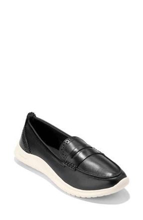 Cole Haan ZeroGrand Meritt Penny Loafer in Black/Ivory at Nordstrom Rack, Size 5.5