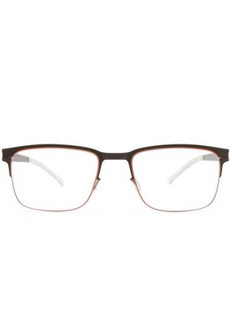 Mykita Occhiali squadrati - Arancione