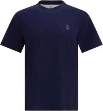 Brunello Cucinelli Uomo, Top, Blu, XL, new