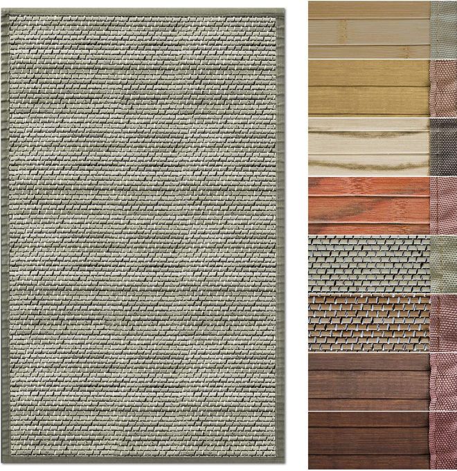 Floordirekt Bambusteppich Bambusmatte mit Stoffrahmen | Natur Design in  vielen Farben & Gren (150 x 200 cm, Panda Natur) ab 94,90  - auf Stylight
