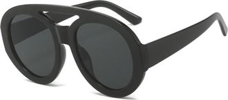 Generic Womens Commuter Sports Outdoor Sunglasses(Black)