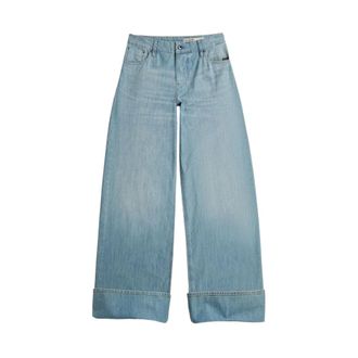 G-Star Dames, Jeans, Blauw, Maat: W23 L30 Katoen