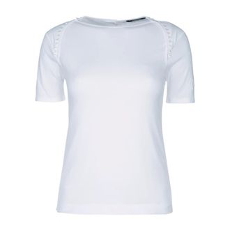 Jacquemus Le Tshirt Clavela - Dames - Blouses & Shirts - Wit - Maat: XS Katoen