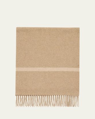 Loro Piana Mens Twelve Baby Cashmere Scarf