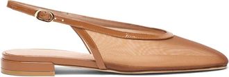 Stuart Weitzman Schoenen, Dames, Bruin, 36 1/2 EU, Bareitall Slingback