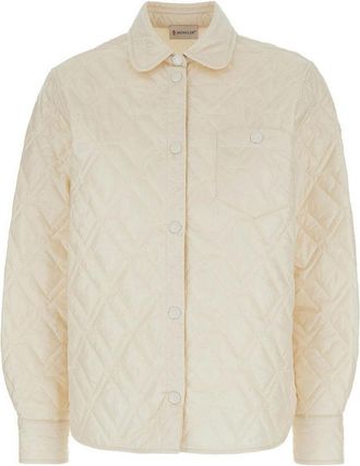 Moncler Quilted Jacket With Buttons