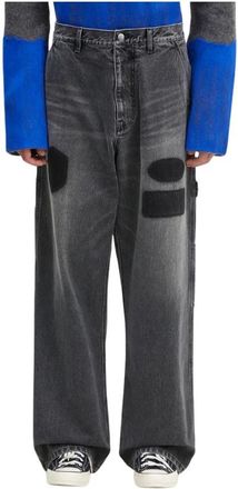 AMBUSH Straight Jeans - Heren - Loose Fit Jeans - Grijs - W32 - Jeans