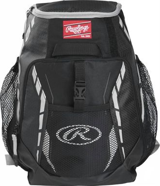 Rawlings Youth R400 Player Backpack In Black
