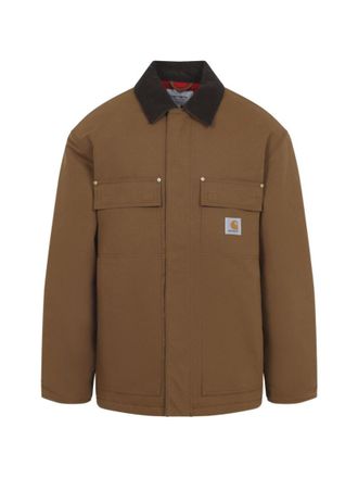 Carhartt Work in Progress Brown Logo Arctic Coat