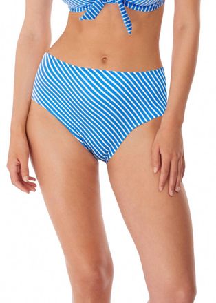 Freya Beach Hut High-Waisted Bikini Bottoms In Blue Moon