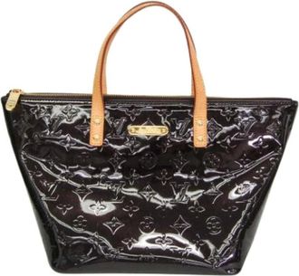 Louis Vuitton Pre-owned Handbags, female, Purple, Size: ONE SIZE Pre-owned Canvas Handbag
