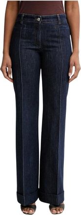 Missoni Straight Jeans - Dames - Regular Fit Jeans - Blauw - L - Katoen - Jeans