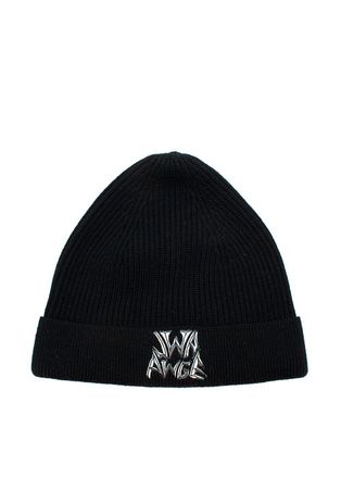 J.W.Anderson Black ASAP Rocky Wool Beanie