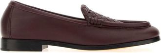 Bottega Veneta Mahogany Woven Loafers