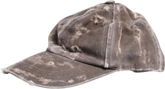 Dolce & Gabbana Rapper Hat - Heren - Petten - Bruin - ONE Size - Katoen - Accessoires