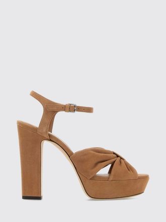 Jimmy Choo London Heeled Sandal Woman color Coffee