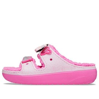 Crocs Classic Cozzzy Sandal x Barbie Electric Pink 208883-6QQ