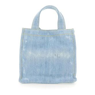 Acne Studios Tote Bags, unisex, Blue, Size: ONE SIZE Tote Bag