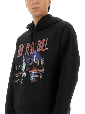 Dsquared2 Cotton Hoodie - Black