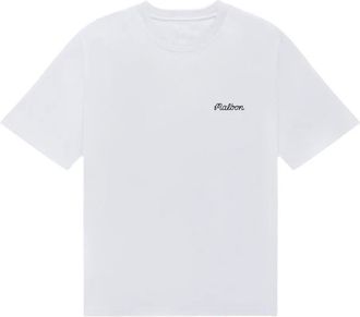 Malbon Golf Bermuda Baldwin katoenen T-shirt - Wit