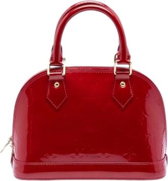 Louis Vuitton Pre-owned Handbags, female, Red, Size: ONE SIZE Pre-owned Alma BB