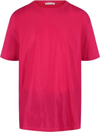 Valentino Silk Blend Paneled T-Shirt