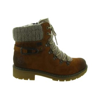 Rieker Schoenen, Dames, Bruin, 40 EU, Lace-up Boots