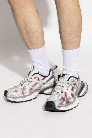 Balenciaga 3XL Extreme Laces Sports Shoes, Mens, Grey