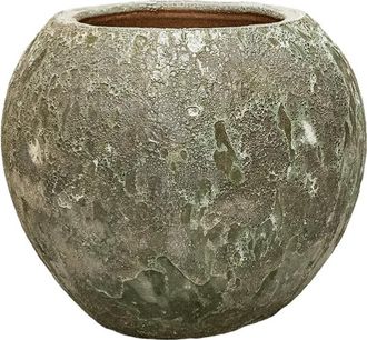 Baq Exklusiver In-/Outdoor Blumentopf Lava Balloon &oslash; 49/ H 43 cm - Jade