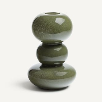 AM.PM Handgeblazen glazen vaas H29,6 cm, Fysa