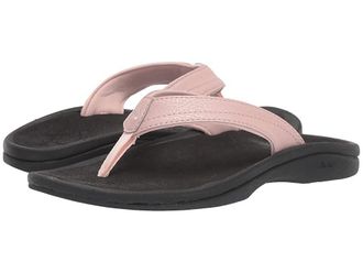 Olukai Ohana W Womens Sandals Petal Pink/Black : 5 B - Medium, Synthetic