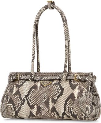 Prada Bonnie Shoulder Bag - Gray
