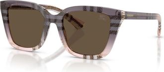 Burberry Soft Square Zonnebrillen - Dames - Zonnebrillen - Veelkleurig - 52 MM - Accessoires