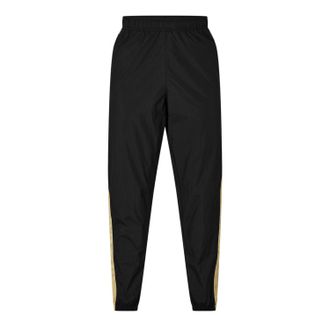 Lacoste Heren XH6979 trainingsbroek met zijstreep, slim fit (Zwart)