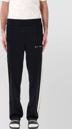 Palm Angels logo track pants stripe detail