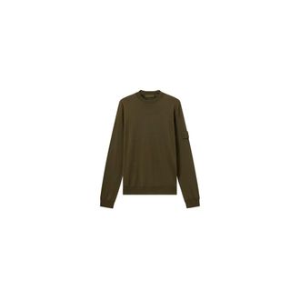 Stone Island Truien & Vesten, Heren, Groen, 2Xl, Wol, Pure Light RWS Wol Ghost Sweater