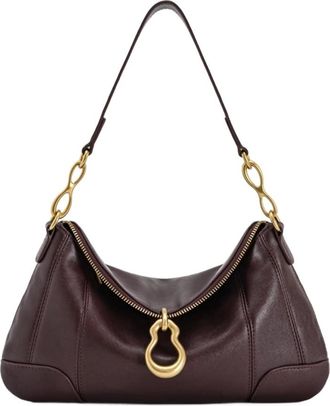 JW PEI Jayla Schoudertas - Dames - Schoudertassen - Rood - ONE Size - Leer - Tassen