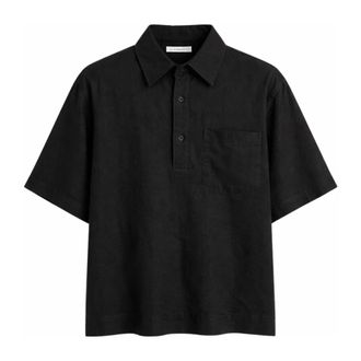 Hev&ograve; Montursi Overshirt - male - Hevo - Polo Shirts - Black - L - Tops
