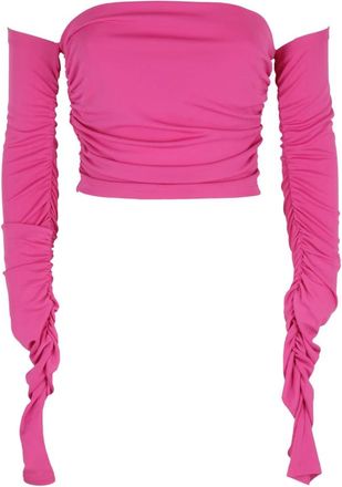 Andamane Linda Top - Dames - Longsleeves - Roze - S - Polyester - Tops