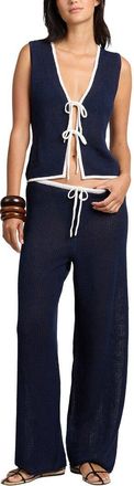 Onia Linen Drawstring Pant